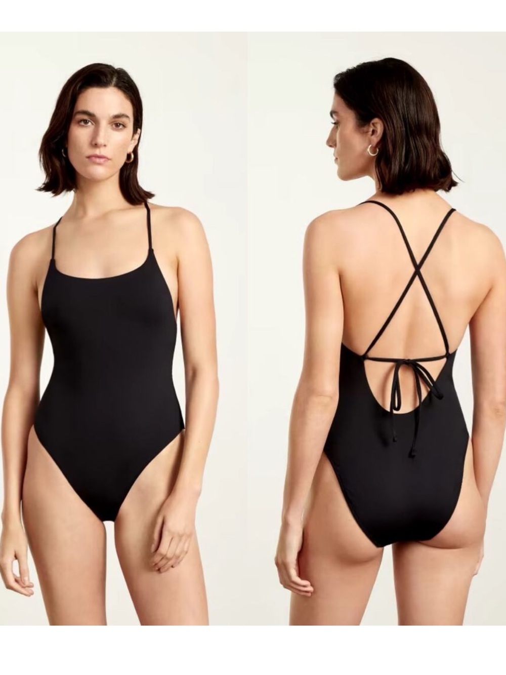 NWT Everlane Nyle Renew The String One Piece Bathing Suit